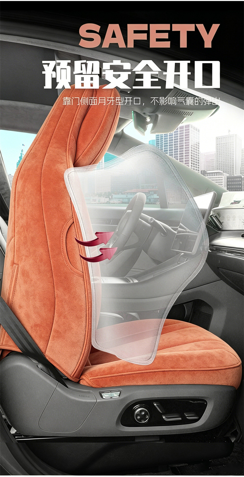 Suitable for 26 models of AITO M6, these are all-season seat covers, car modification interior accessories, and M6 seat cover components