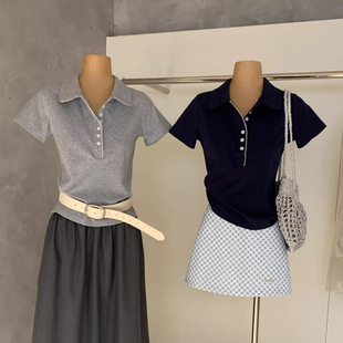 WGWE8589�����nϵײɫ�̽�polo�I����Ů�������I����ͨ�ښ��|����