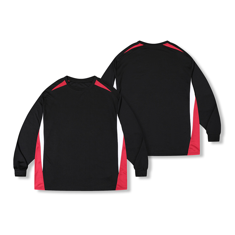 American Long Manges Shooter Boys Quick Seak Sports Calent Up Running Shirt Transpirable A Lot of Basketball Training