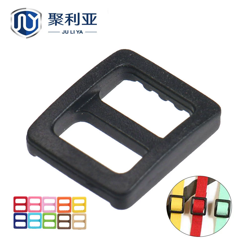 Регулируемая Пряжка ошейника для домашних животных, цветная пластиковая дневная Пряжка, универсальная трехступенчатая Пряжка, подходящая для ношения лямок 10 мм