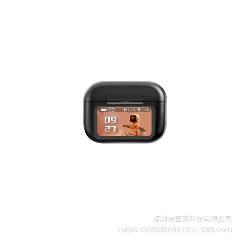 跨境A9pro无线蓝牙耳机入耳式降噪超长续航Ai翻译触摸智能彩屏|undefined