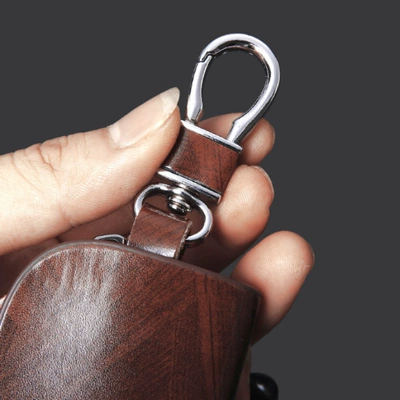Wood Grain Protective Cover Genuine – Car key bag