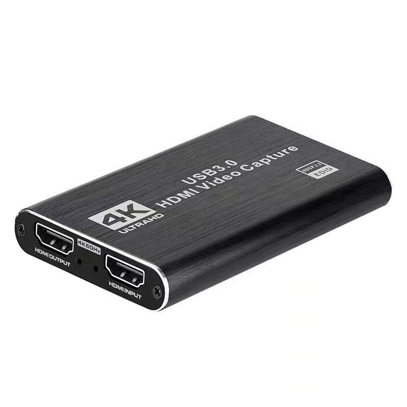 Cross-Border Usb3.0 High-Definition Capture Card Ms2131 Chip HDMI Video Capture Card 4K Microphone