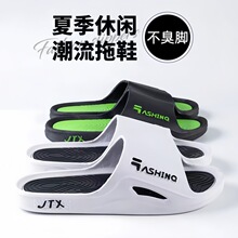 夏季软底外穿休闲拖鞋男女新款家居防滑凉拖鞋室内外出踩屎感男鞋