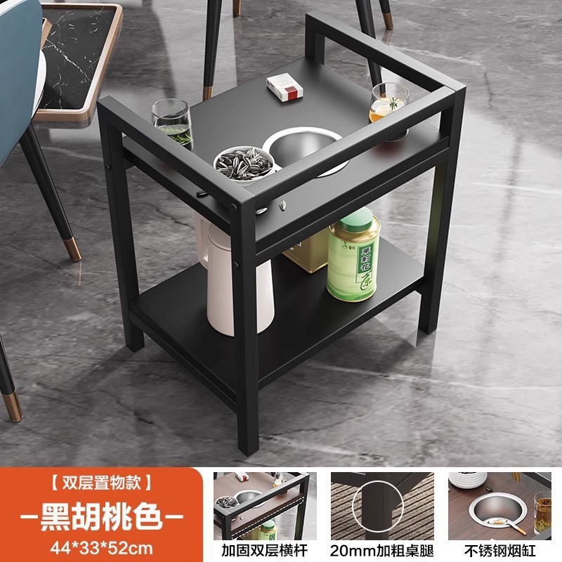 新款棋牌室专用茶几茶水架纲木实用茶几麻将桌旁小茶几厂家批发|undefined