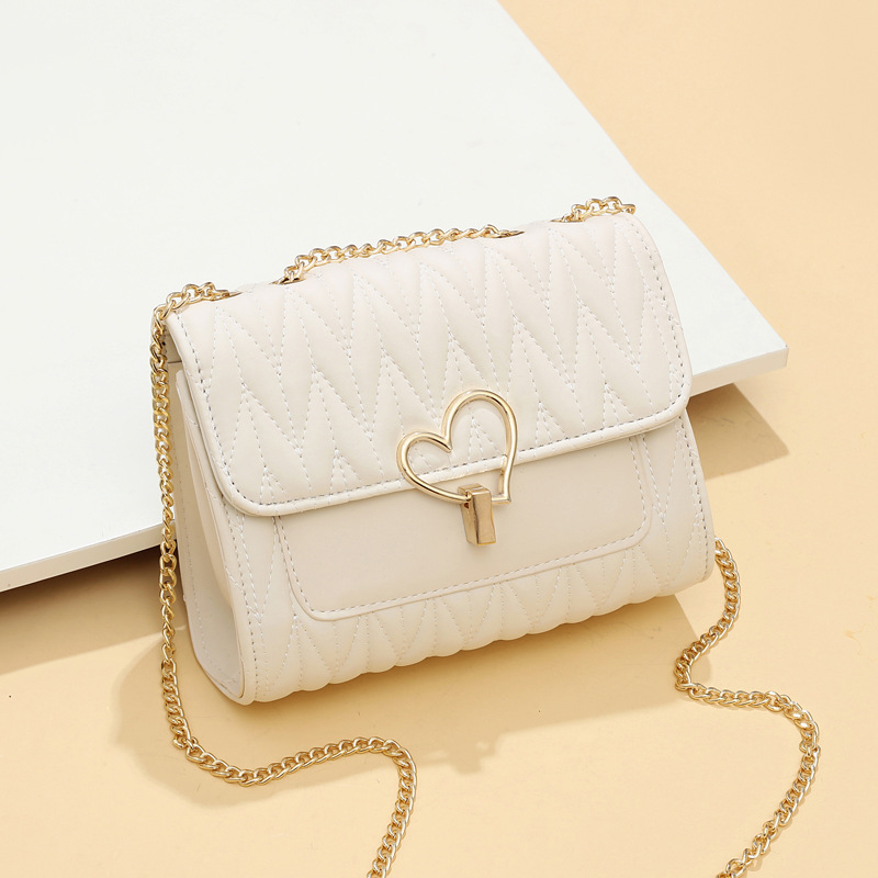Fashion Bag 2020 New Fashionable Women's Bag Summer White 2021 Chain Bag Shoulder Crossbody Bag