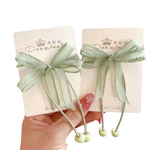 Children's Buns Butterfly Knot Hairband Little Princess Hair Accessory Korean Version Famous Sweet Girl Hair Tie Cute Hair Accessory