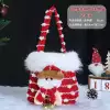Coveon snowflower velvet Christmas gift bag elderly