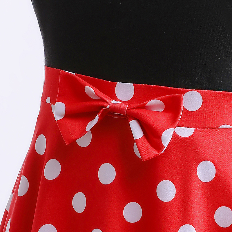 2023 ropa infantil de comercio exterior para niños Minnie Mickey vestido niña princesa vestido traje de rendimiento