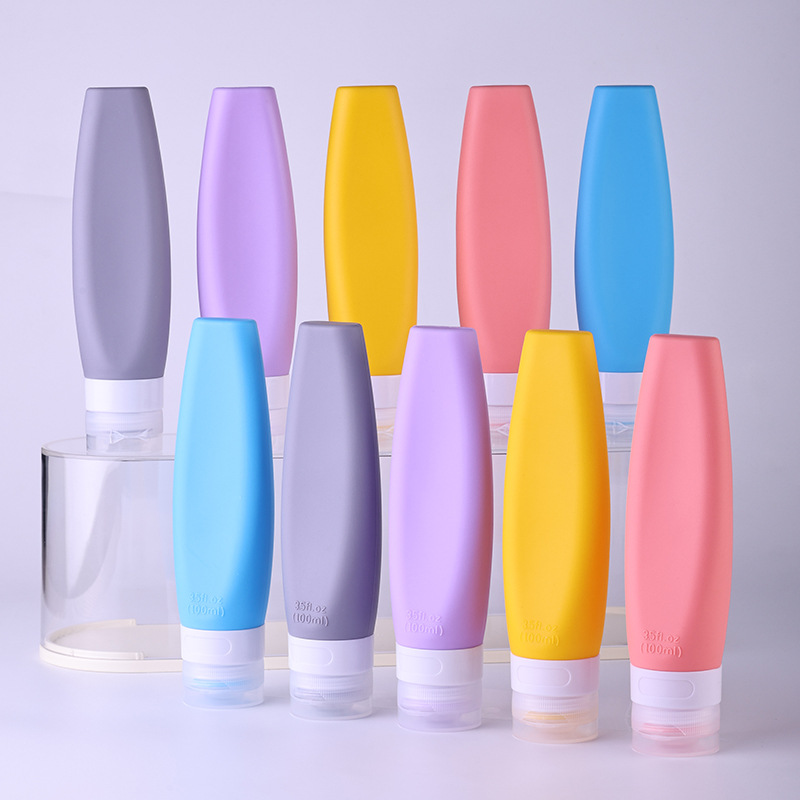 Viajes botellas de productos para el cuidado de la piel, champú de baño, botellas vacías, botellas de embalaje de loción portátiles
