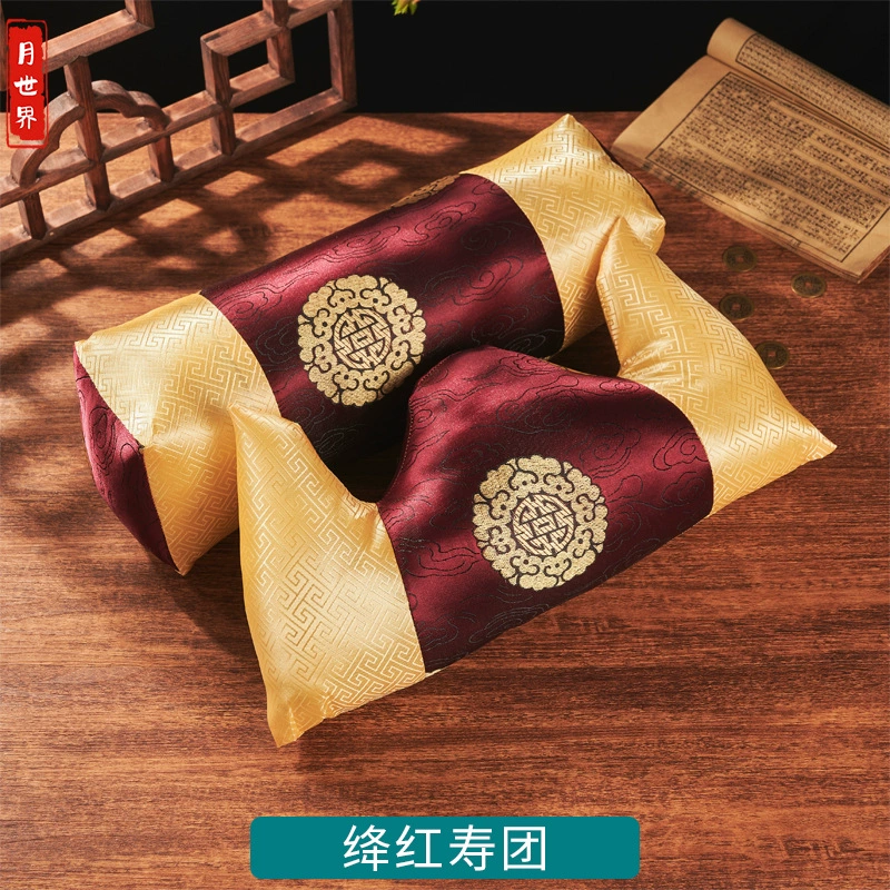 Подушка Shou, мужская подушка для головы, подушка для ног, подушка для ног императора, подушка с овечьим рогом, подушка для похорон, старик умер от подушки для мертвецов