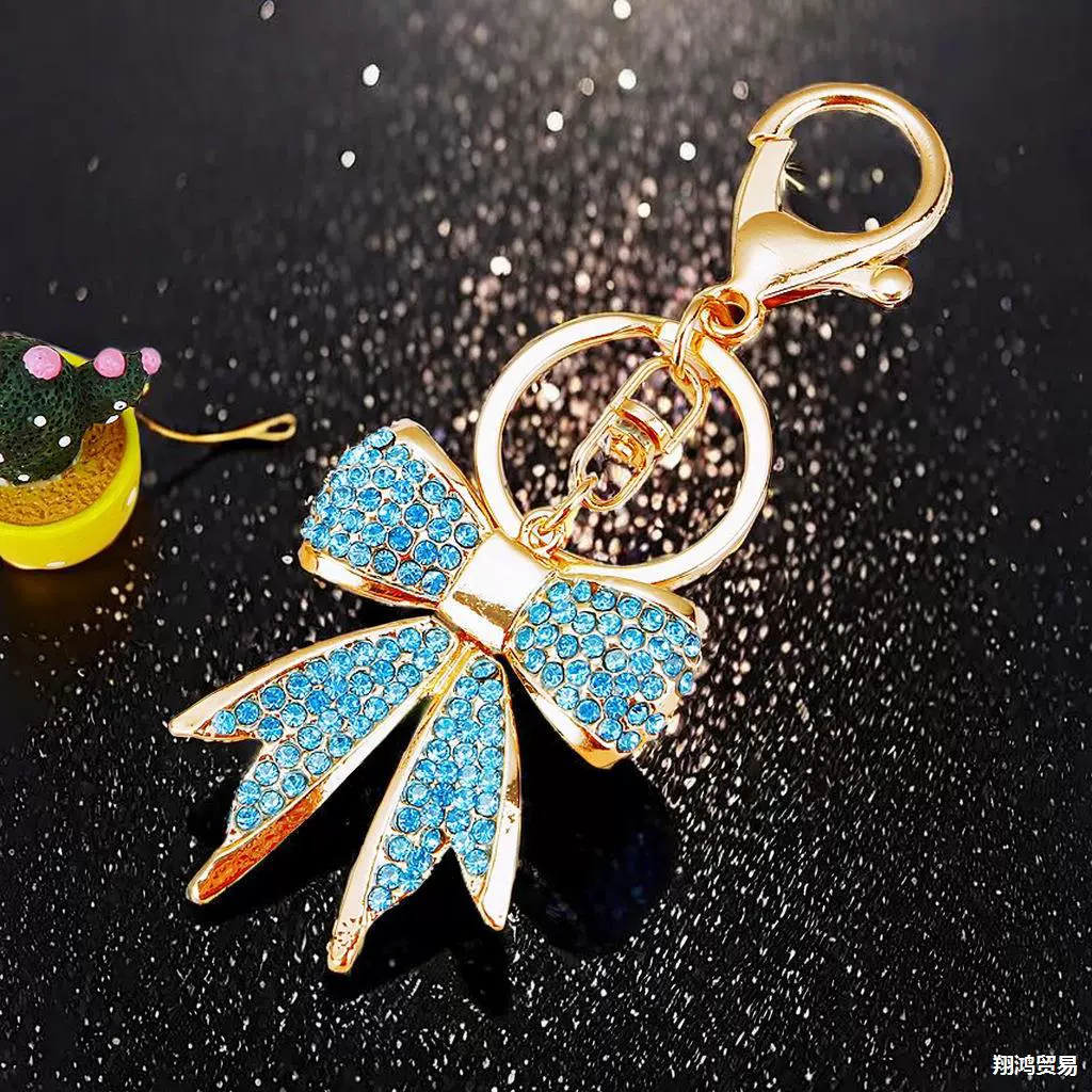 Девушка Сердце с бриллиантовым узлом автомобильный брелок металлический милый женский сумка подвеска брелок для ключей кольцо для бизнеса маленький подарок