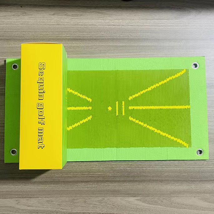 Estera de entrenamiento de golf transfronteriza nueva estera de práctica de pista de swing de golf