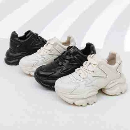 Женские кроссовки на толстой подошве в стиле "dad shoes" весна-лето 2024, новые универсальные, увеличивающие рост, ретро-модные, в стиле стрит-стайл, повседневные.