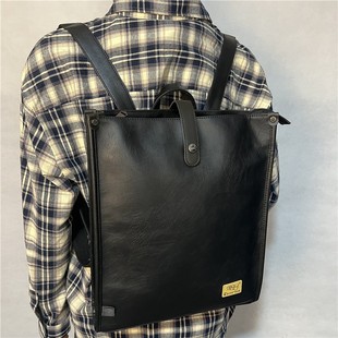 threebox Japanese and Korean Style Men's Backpack Campus Style Men's and Women's Simple Business Backpack Portable Student Schoolbag Computer Bag
