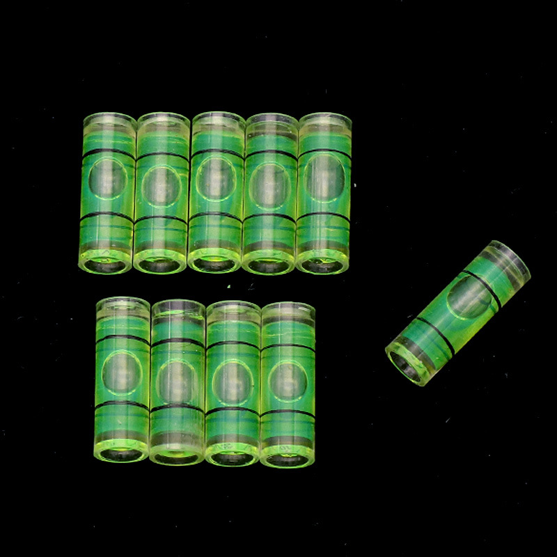 高精水平泡水平尺水准仪气泡器支挂架迷你绿光圆柱形红外量具配件