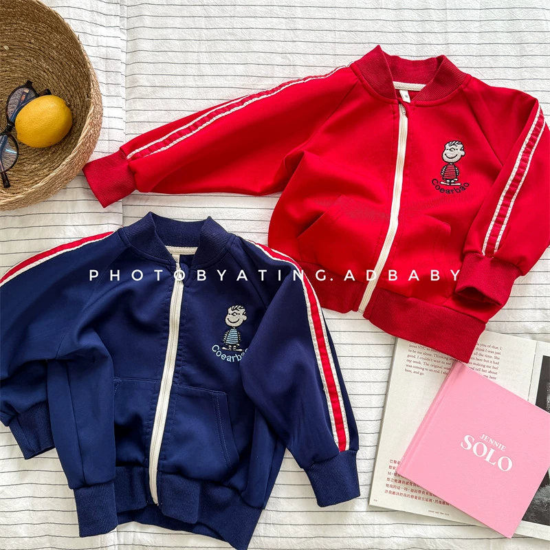 2025 осенняя новая детская одежда, детские осенние куртки в корейском стиле, осенняя одежда, куртки для девочек и мальчиков, школьная форма 6057