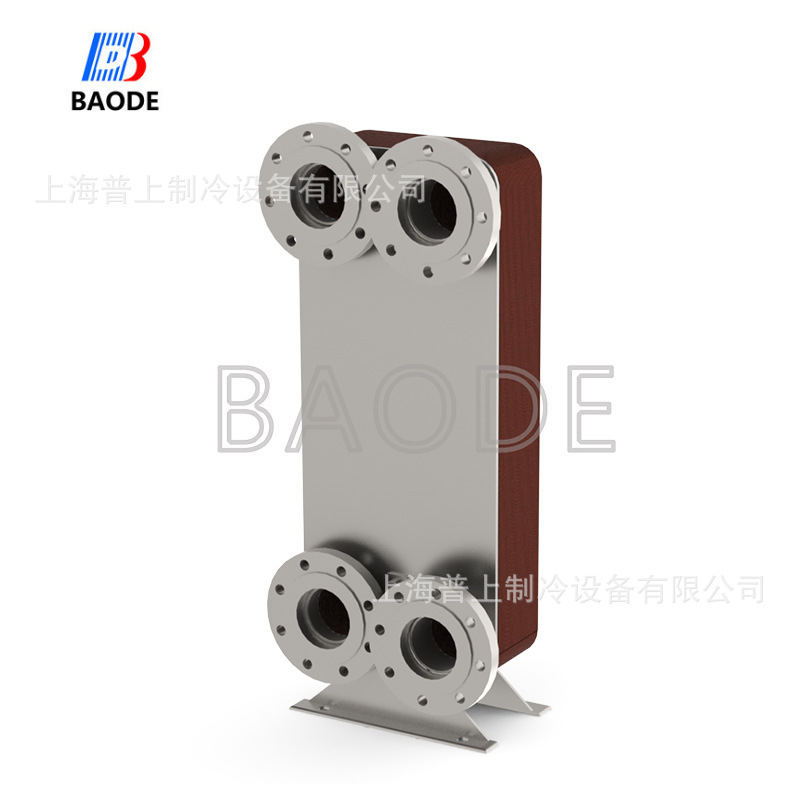 BAODE板式热交换器不锈钢 宝得板换蒸发器 BL95B-84H-Y 带螺栓