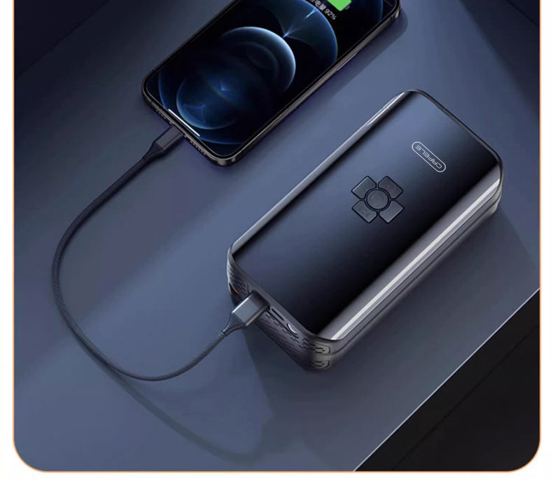 Kafeila Car-Mounted Wireless Air Pump for Motorcycles and Bicycles, Portable Tire Pump, Multi-Functional Air Pump
