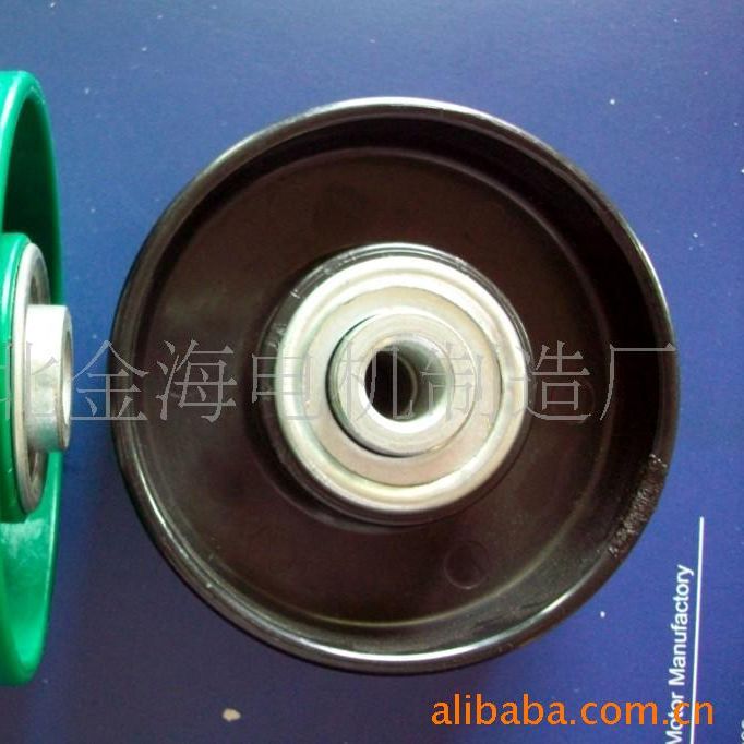 厂家供应多规格冲压轴承配件 童车塑料滑轮 家具塑料滑轮