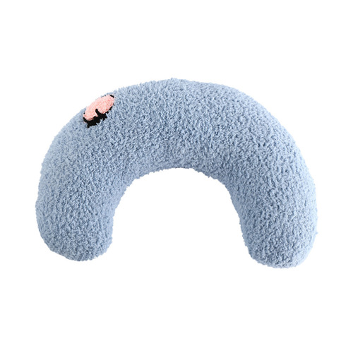 Pet Pillow Dog Cat Sleeping Moon Pillow Small Dog Plush Cushion Bed Pet Supplies Wholesale