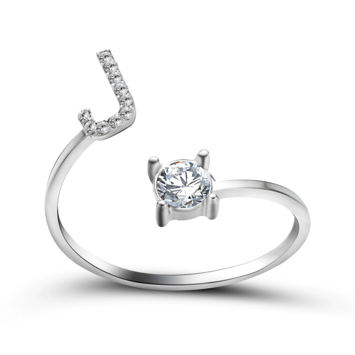 (Cross-border trading), ring, creative adjustable one size accessory with letters