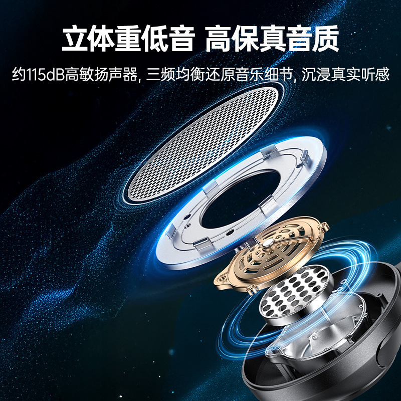 yesido台式电脑耳机头戴式跨境代发游戏ENC双降噪ANC蓝牙耳机无线|undefined
