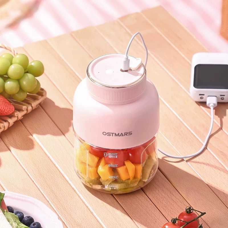 Germany OSSMARS Соковыжималка Portable Freshly Squeezed Juice Ton-ton Bucket Home Wireless Large-Capacity Juice Machine