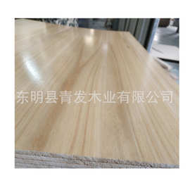 青发木业厂家可制作多规格拼板 桐木板  泡桐木板 品质保证