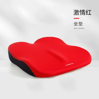 training lady driver's seat in – Seat cushion, seat cover - passion-red-luxurious-cushion