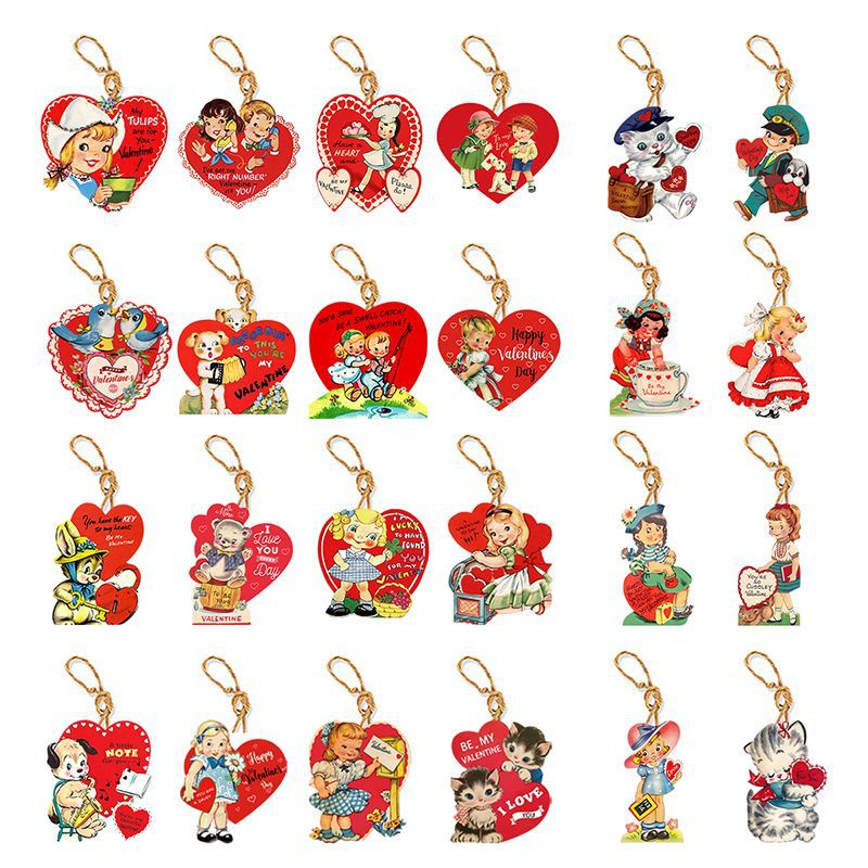 Cute Sweet Cartoon Heart Shape Paper display picture 1