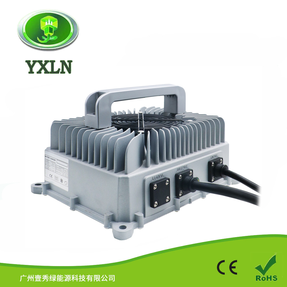 58.8V30A带过压告警指示灯闪烁铅酸电池专用IP67防水密封充电机