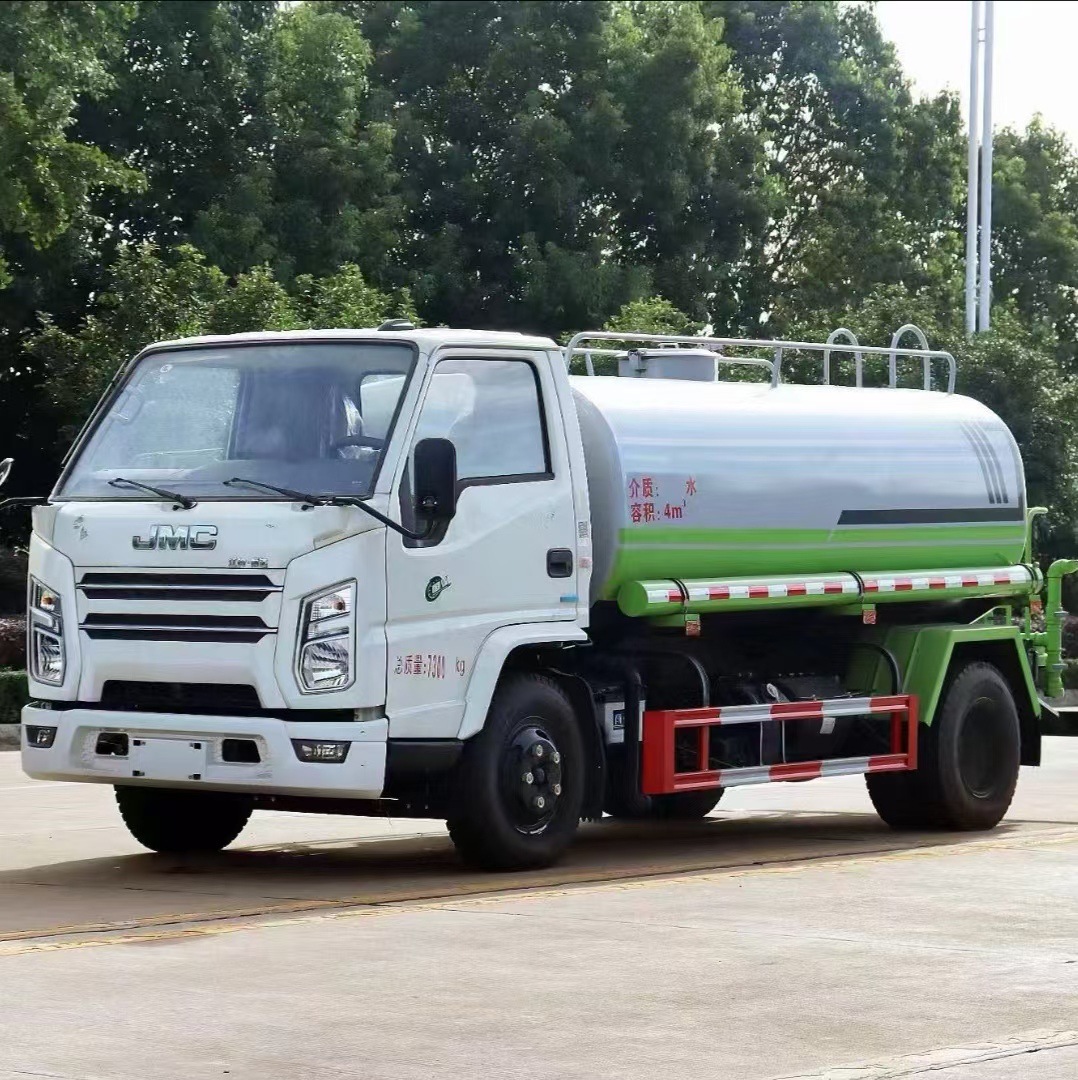 Factory Direct Supply 5-Ton Blue Plate Sprinkler Truck Multifunctional Greenery Spraying Truck 30m Fog Cannon Truck