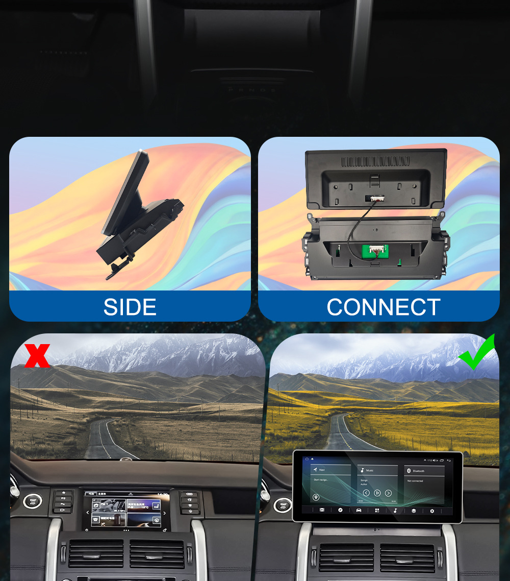 Suitable for Land Rover Discovery Sport 14-19 Car Central Control Screen Navigator All-In-One Machine Supports Carplay