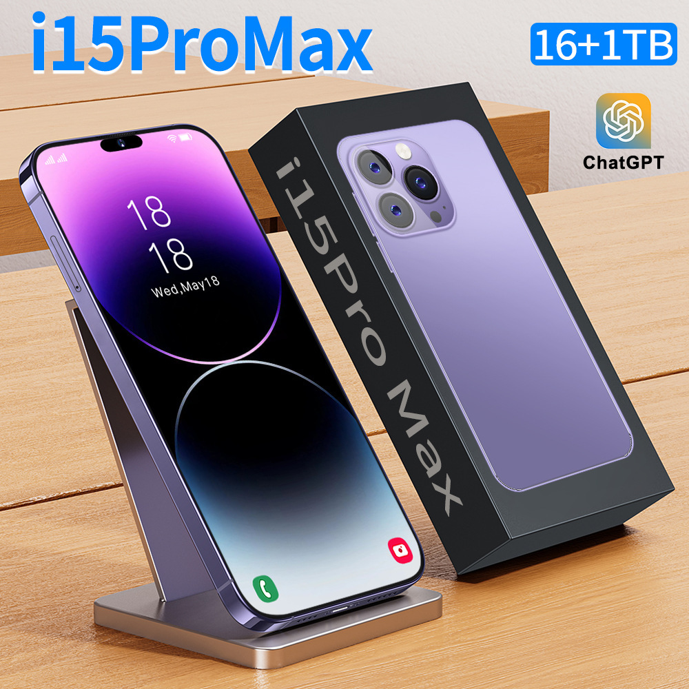 跨境i15proMax爆款智能手机1+16GB安卓Incell屏6.8寸工厂直发代发