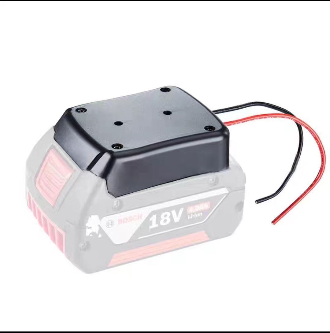 Suitable for bo bs 18v lithium battery conversion to diy cable output power converter