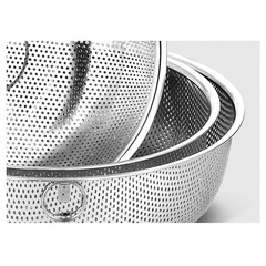 Multi-purpose dense hole drain basket, thick household drain basin fruit basket kitchen rice washing basket basin stainless steel rice sieve vegetable washing basket