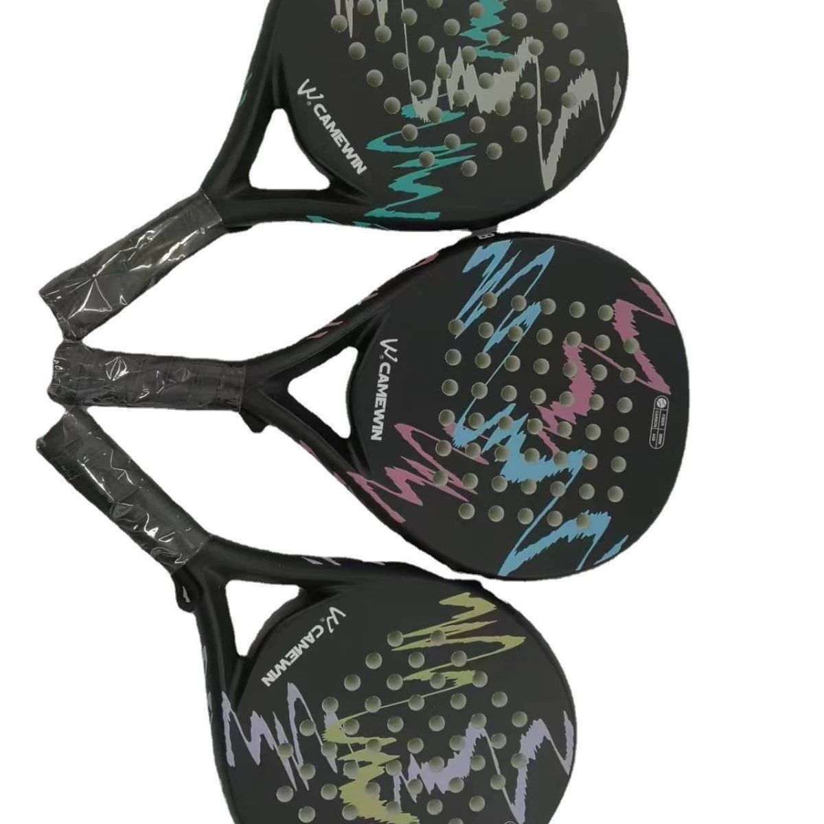 Kaiwei CAMEWIN4018 Углеродная пляжная пляжная ракетка с хорошим качеством по хорошей цене теннисная ракетка в клетке