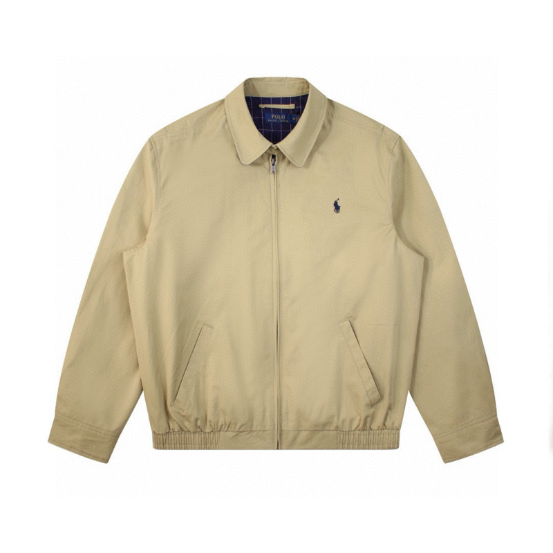 Cross-Border Polo Jacket with Small Horse Logo, Embroidered Cardigan, Classic Men's Coat, Rl Wholesale Supply