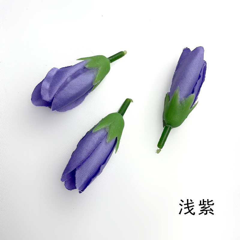 真似小玉蘭のつぼみdiyのかんざしの花の漢服の頭飾りの部品の手作りの結婚祝いの装飾の撮影の飾り物の親指の花|undefined