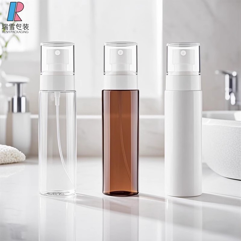 100ml平肩PET喷雾瓶UPG细雾保湿喷瓶定妆水喷壶免洗酒精消毒瓶