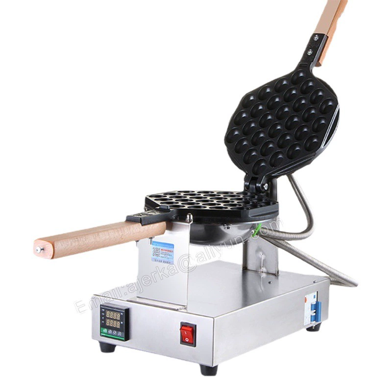 Оригинальный Гонконг Большой Китай Коммерческий цифровой дисплей Посуда для яиц Электромеханическая машина для горячих блинов Сковорода для яиц с антипригарным покрытием Можно заказать 110 В