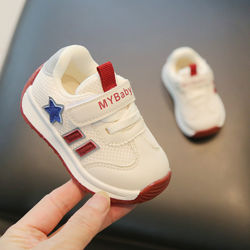 2023 zapatos de bebé de primavera y otoño zapatos de niño de fondo suave zapatilla de Deporte Zapatos funcionales zapatos de niños y niñas zapatos casuales moda