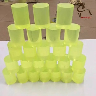 PU plate excellent force rubber plate rod PU Rod polyurethane plate rod beef bar solid shock absorption elastic rubber pad zero cutting processing