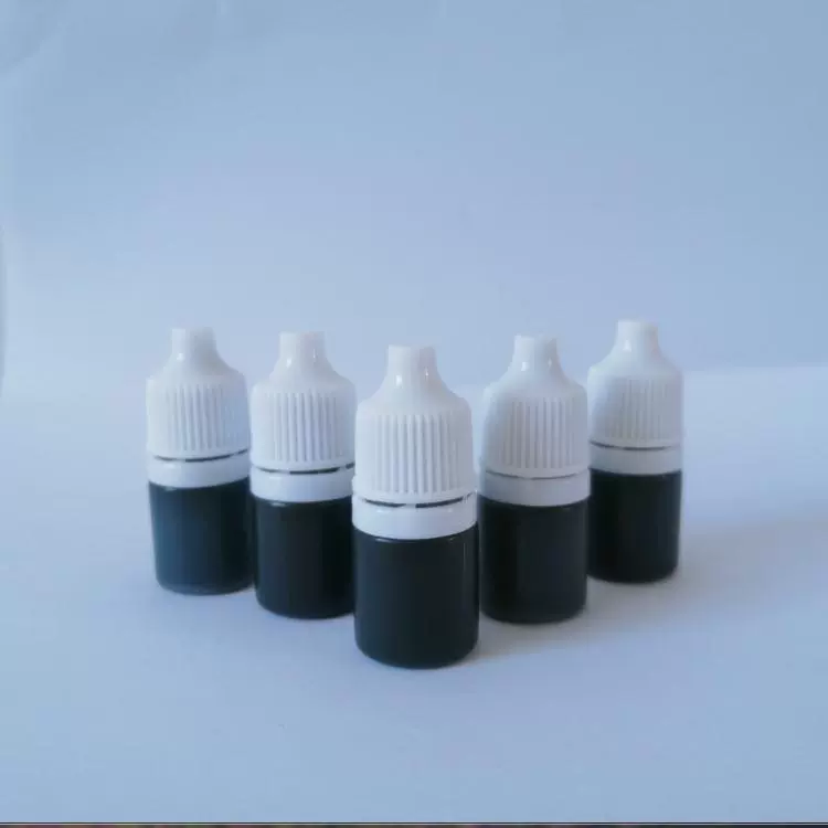 [Деньги электронной коммерции] (3 мл) напечатаны хорошие светочувствительные чернила черные чернила с уплотнением подарок для наполнения маленьких бутылок