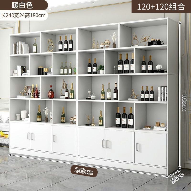 酒柜展示柜客厅家用落地多层红酒产品陈列柜收纳储物柜酒架茶叶柜|undefined