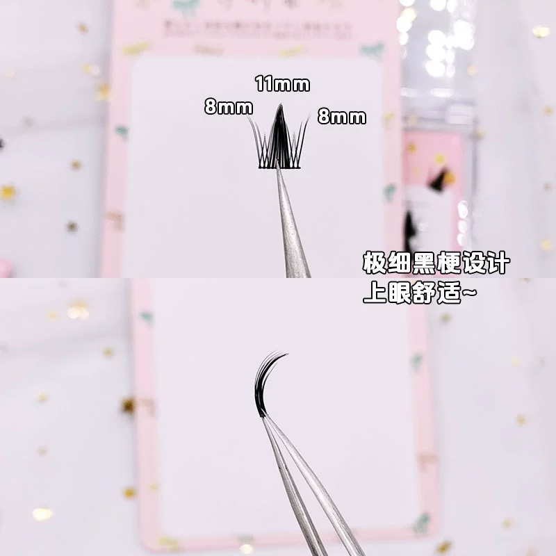 伊妍奈 Realistic dense false eyelashes, comics for eyelashes