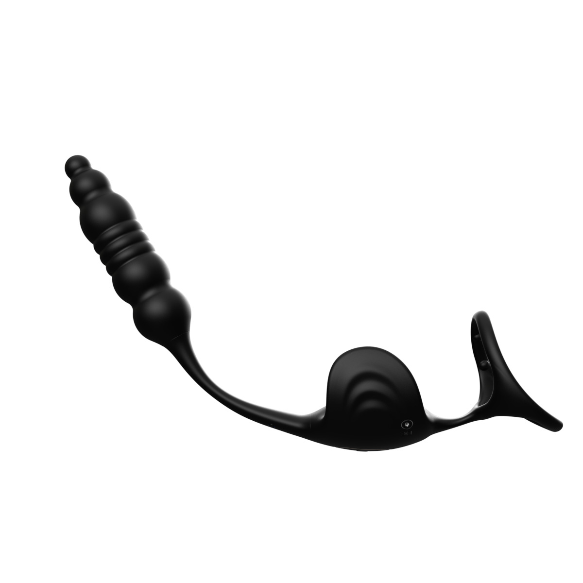 App-Controlled Telescopic Prostate Massager with Vibrating Rear Plug, Silicone — detail image 22