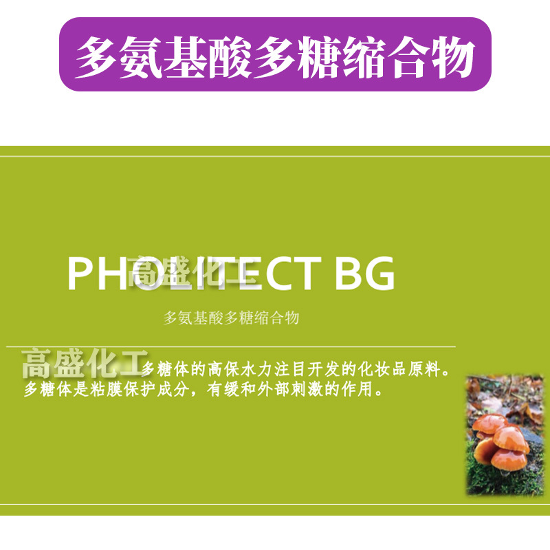 PHOLITECT BG 多氨基酸多糖缩合物 护肤 化妆品原料 100g
