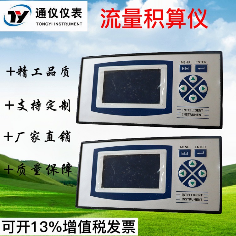 流量积算仪数字显示仪表自动定量控制脉冲电流报警输出天然气专用